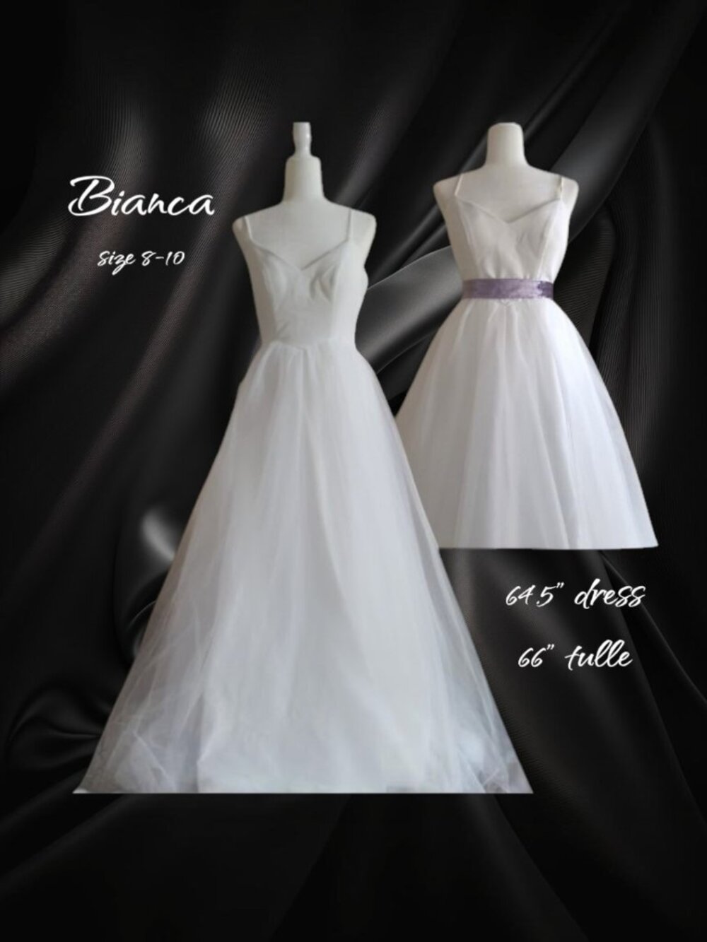 New Mingda Wedding Dress 8-10 Bianca